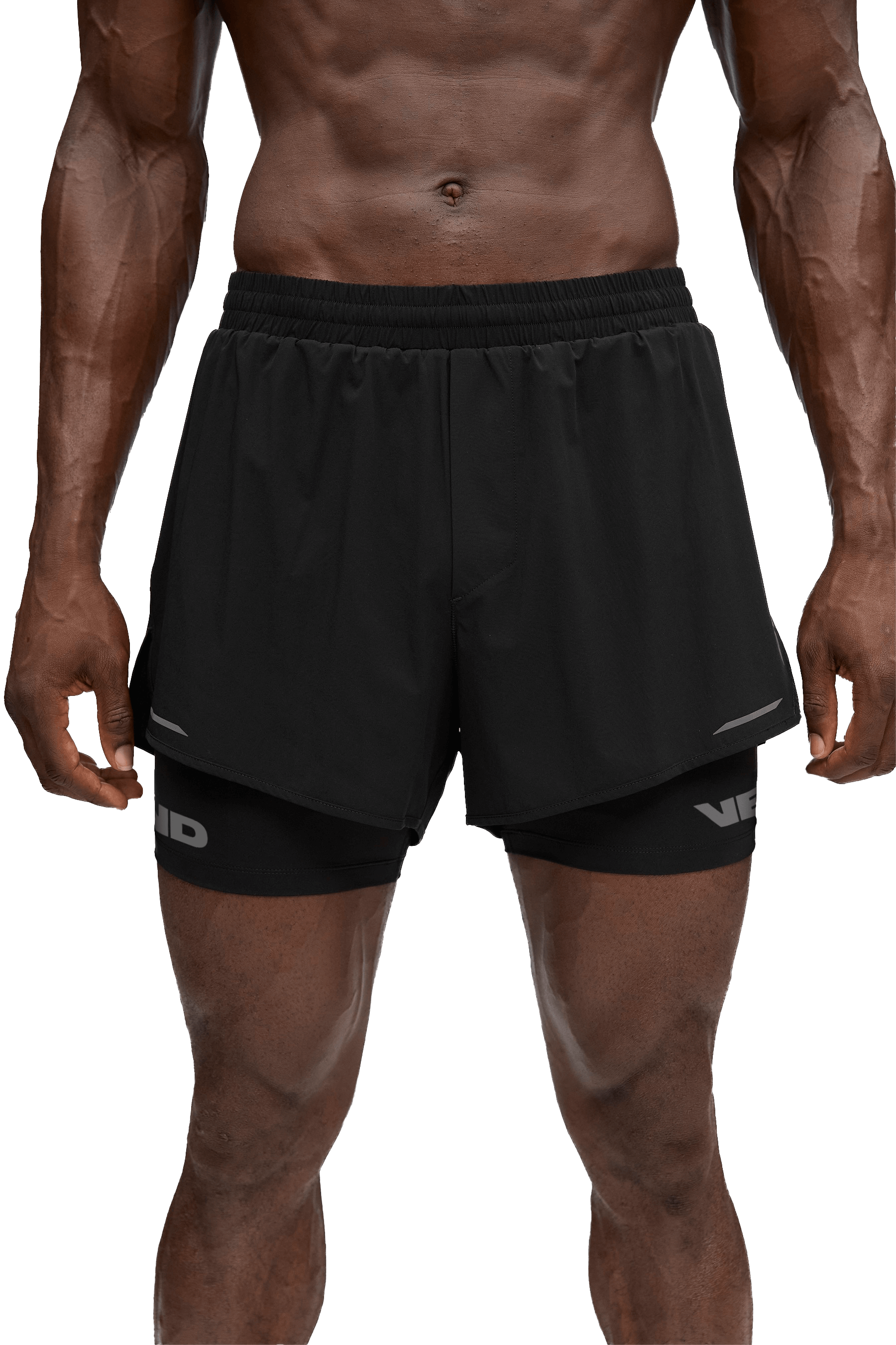 5" 2-IN-1 SHORTS - Black