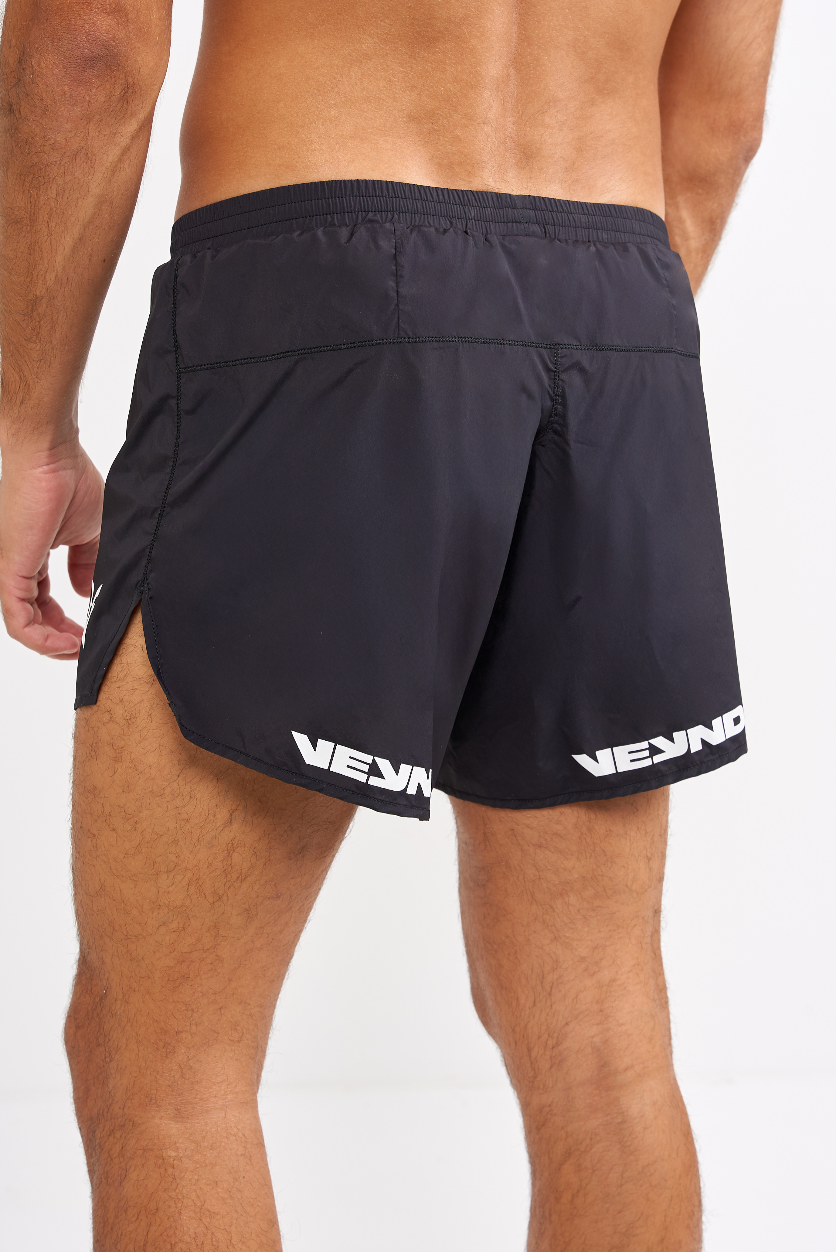 3" RUNNING SHORTS CROSS GRAPHIC - BLACK