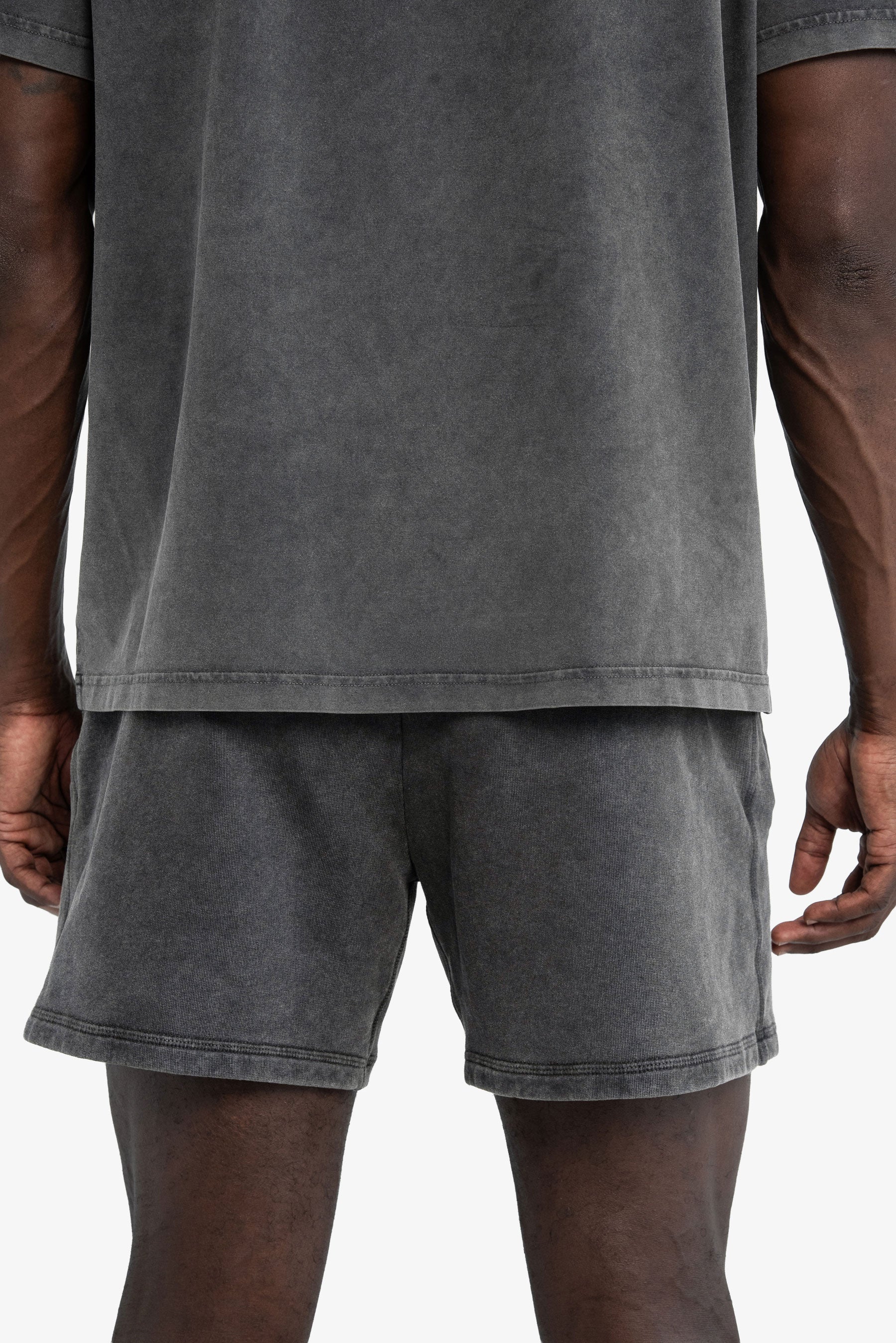 BOXY T-SHIRT OVERSIZED FIT - STORM GRAY