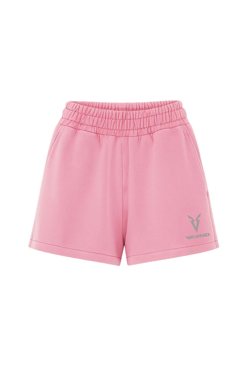 MID-RISE JOGGER SHORTS - Pink